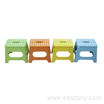 A Plastic Folding Step Stool